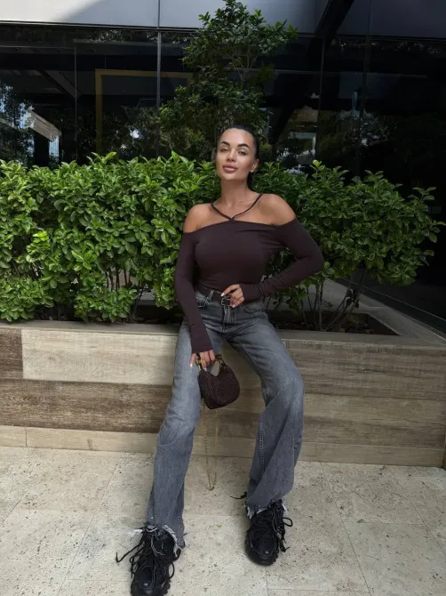 Жіночий лонгслів з відкритими плечима Одеса - фото 13