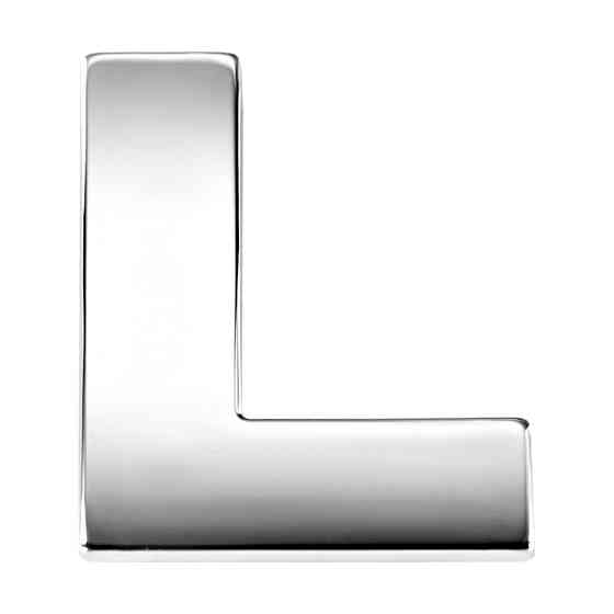 Наклейка 2 см Буква L Киев