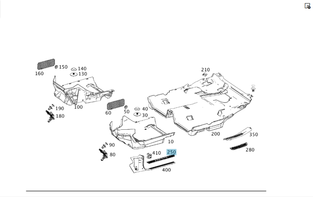 Mercedes-Benz  A2466800135 Поріжок отвору передніх дверей з написом "Mercedes-Benz" Одеса - фото 2