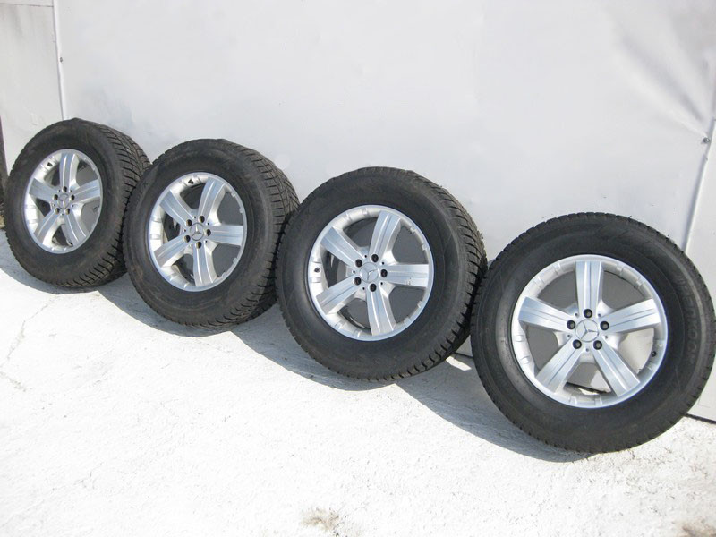 Mercedes-Benz  A1644010602 Комплект дисків R18 8J H2 ET53 GL X164 з гумою Hankook Winter I*Cept X 285/60 R18 116T Одесса - изображение 3