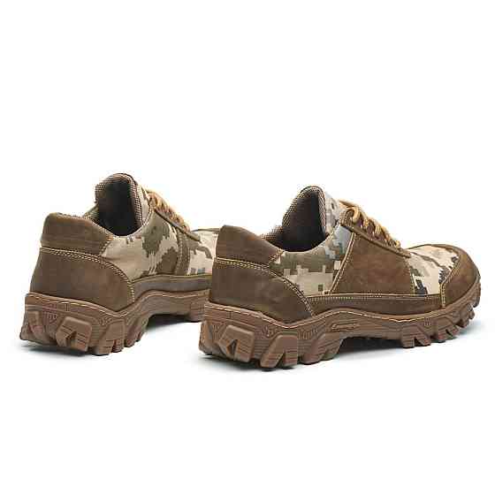 Кросівки тактичні з натуральної шкіри та кордури 46 (30,5) Харків