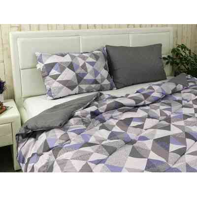 Подушка Руно Силиконовая Абстракция стеганная в полиэстере 50х70 см (310.53Абстракція) Винница