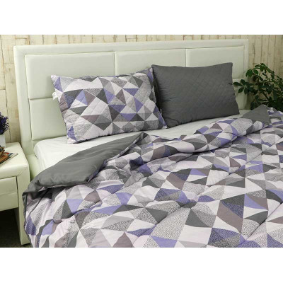 Подушка Руно Силиконовая Абстракция стеганная в полиэстере 50х70 см (310.53Абстракція) Винница - изображение 2