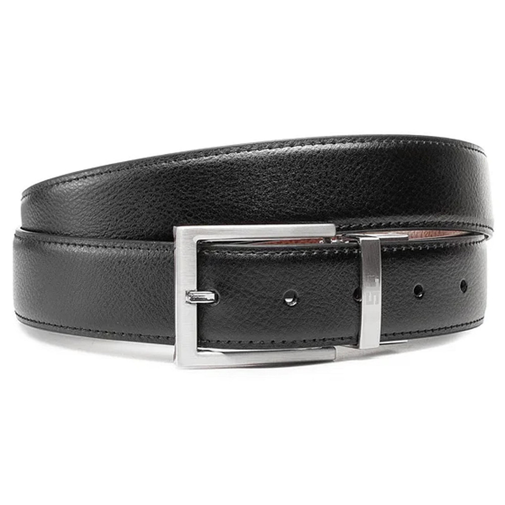 Ремень мужской кожаный Semi Line Black/Brown (P8231-0 XL) Вінниця - фото 1