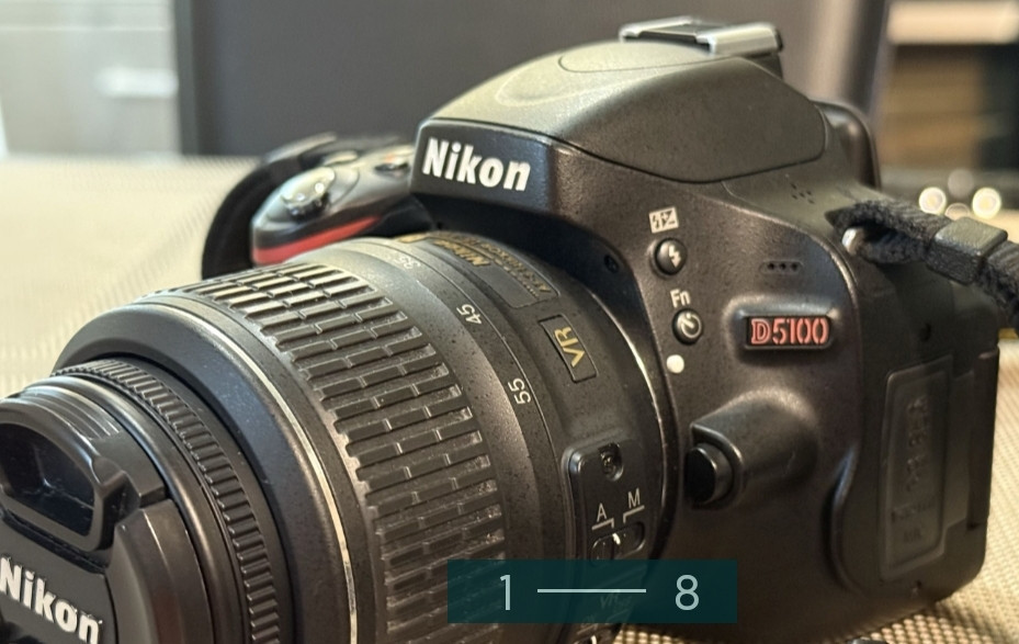 Дзеркальна фотокамера Nikon D5100 з обʼєктивом kit 18-55 Киев - изображение 8