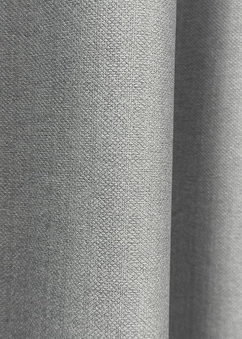 Комплект готових штор VR-Textil Шеніл однотонний № 1689ш Світло-сірий 200х270 см 2 шт (32-104) Київ - фото 8