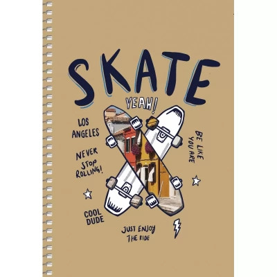 Зошит Школярик А5 Student без лініювання 96 аркушів (A5-SC-096-6116) Вінниця - фото 7