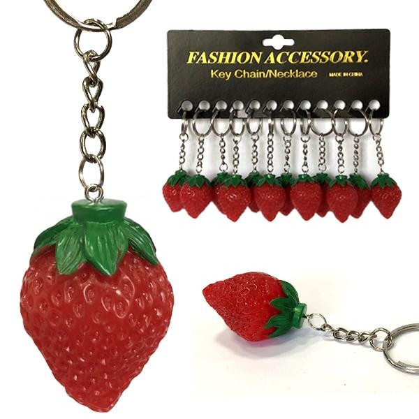 Брелоки для ключів Полуниця 12 шт Київ - фото 1