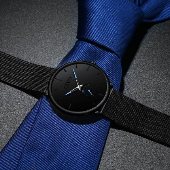 Мужские наручные часы Civo Tower Black Киев - изображение 6