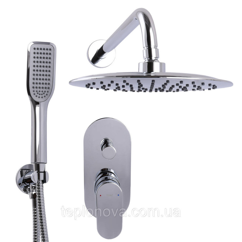 Змішувач для душу вбудований TOPAZ BARTS TBG 07205-G-H36 Чернівці - фото 8