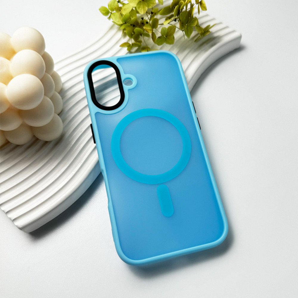 Чохол для смартфона Cosmic Magnetic Color HQ for Apple iPhone 16 Light Blue Київ - фото 5