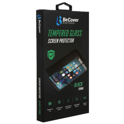 Скло захисне BeCover OPPO A15s Black (706087) Вінниця - фото 1