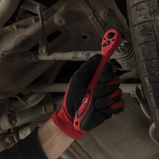 Набір інструментів, проф., 1/2", Cr-V, 21 од., головки: 10-32 мм, кейс INTERTOOL ET-6021 Київ - фото 9