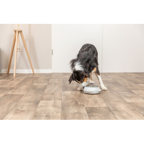 Игрушка-кормушка Trixie для собак Snack Popper белая пластик 21х10х12 см Киев - изображение 14