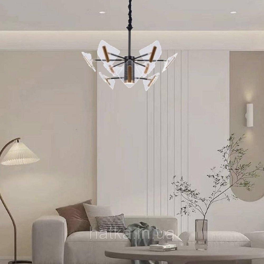 Люстра светодиодная акриловая Sirius N 3718-6+3 (80W) Киев - изображение 2