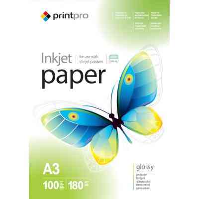 Фотобумага PrintPro A3 (PGE180100A3) Винница