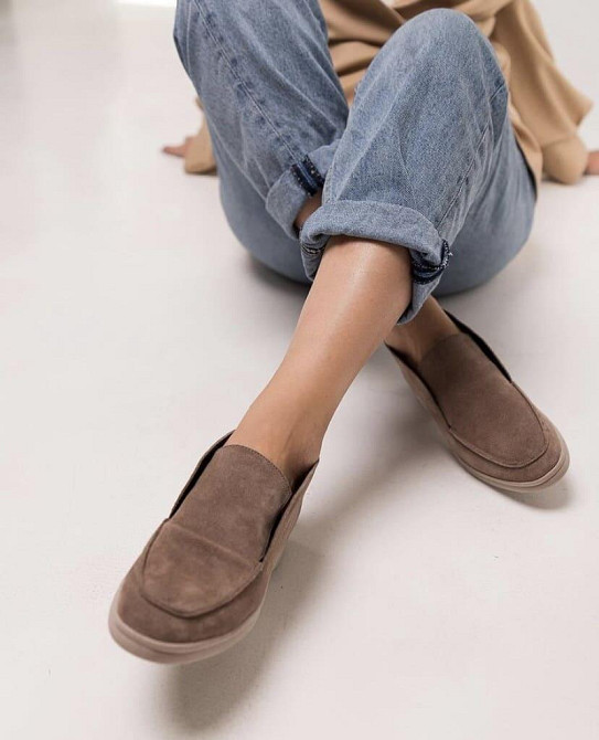 Черевики жіночі RONE капучино натуральна замша з хутром висота 8см (4250) 38р.39р. Коломия - фото 2