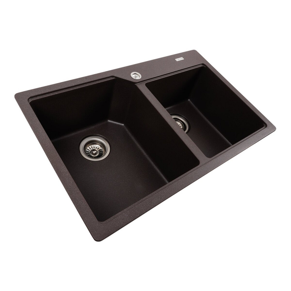 PLATINUM Гранітна мийка для кухні Platinum 7850 HARMONY матовий Гренадін Київ - фото 3