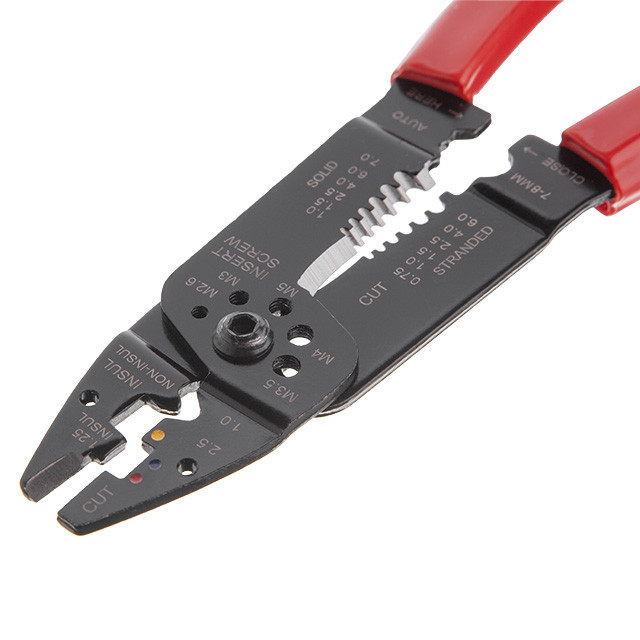 Кліщі обтискні INTERTOOL HT-7056, (0,5-6,0 мм) - все для якісного обтискання Львів - фото 3