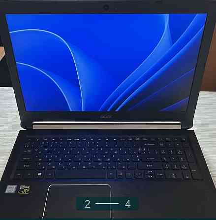 Ноутбук: ASER Aspire 7 Obsidian Black Киев