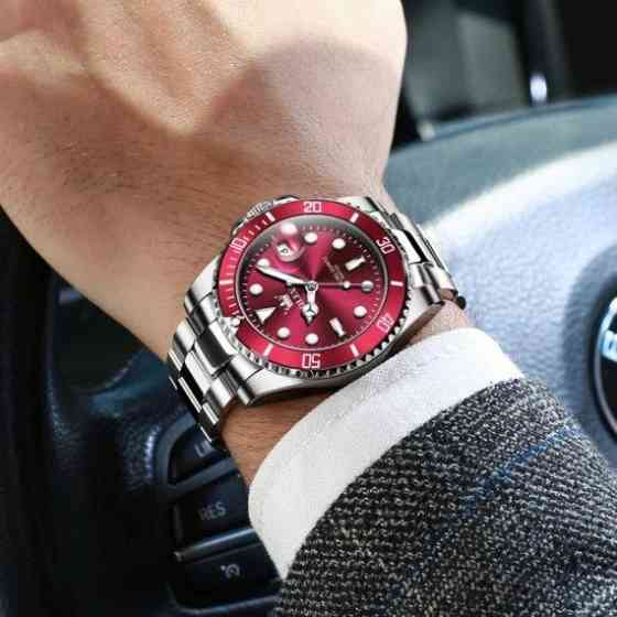 Часы мужские наручные Olevs Bordo Винница