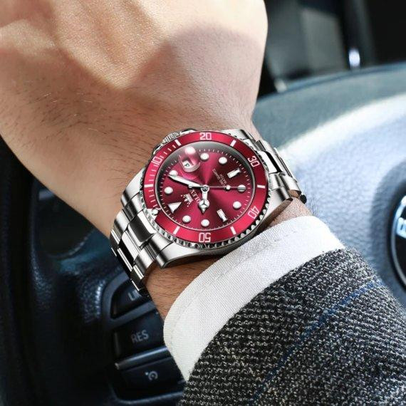 Часы мужские наручные Olevs Bordo Винница - изображение 6