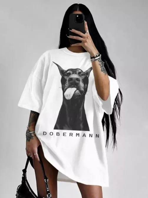 Футболка жіноча з принтом  42 Біла 2664082056 Дніпро - фото 1