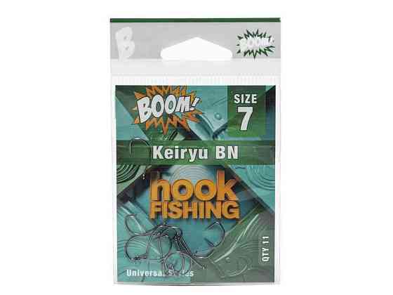 Крючок для мирной рыбы Keiryu BN No7 (11 шт/уп) (BN) ТМ BOOM Киев