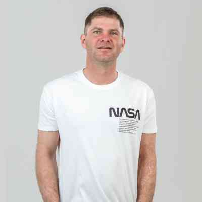 Футболка Sol's Imperial 190 Nasa Worm білий L (11500102/81L) Винница