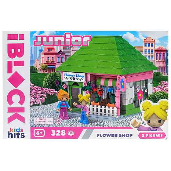 Конструктор детский «Цветочный магазин» KH08/013/11, 328 деталей Винница