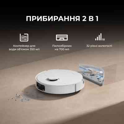 Пилосос Dreame Bot D20 White (RLD35GA) Вінниця