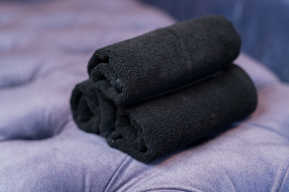 Салфетка махровая Ideal Textile 30х50 см 450 г/м2 черная Черновцы - изображение 3