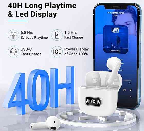 Бездротові навушники Bluetooth 5.3. Харків