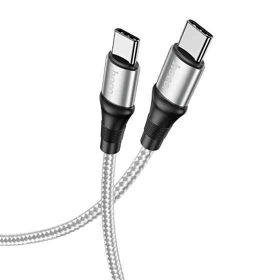 Кабель HOCO X50 Type-C to Type-C Exquisito 100W charging data cable(L=1M) Gray Киев