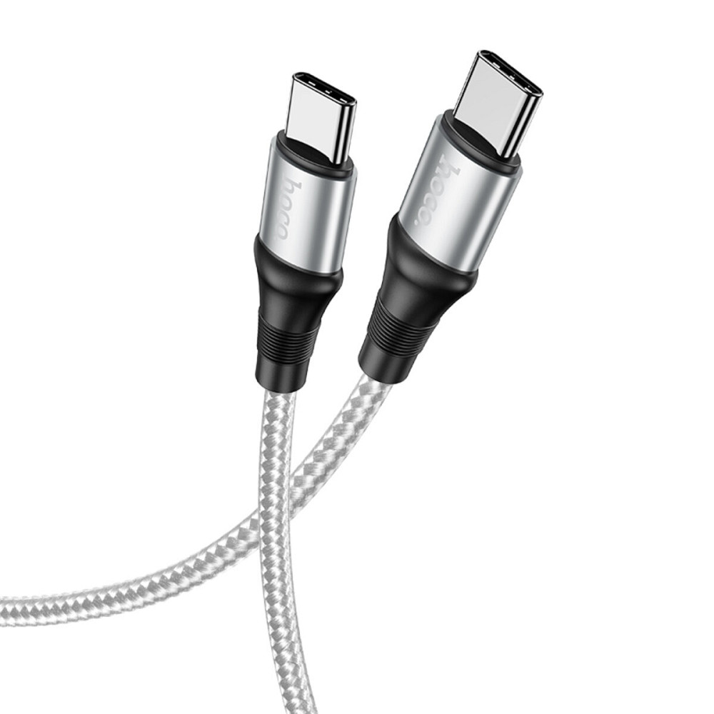 Кабель HOCO X50 Type-C to Type-C Exquisito 100W charging data cable(L=1M) Gray Київ - фото 1