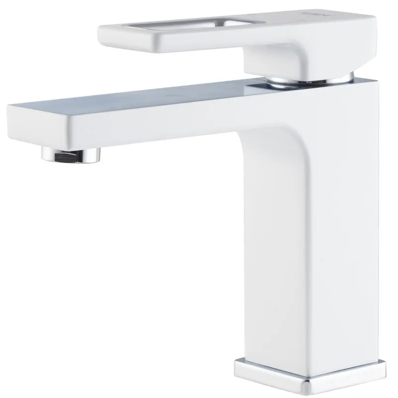 Змішувач для умивальника KOER KB-10009-04 (Колір хром+білий) (KR5975)   ( 23505 ) Харьков - изображение 1
