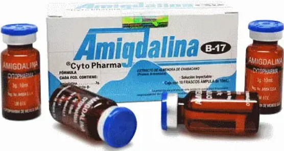 Вітамін B17 CYTO Amygdalina Solucion Inyectable 10 флаконов по 3 грамма Київ - фото 1
