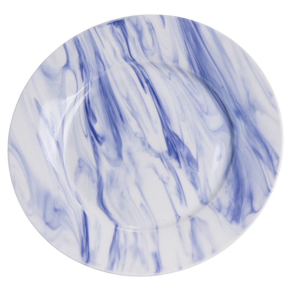 Набор посуды на 4 персоны Marble Clara, 16 предметов, синий Киев - изображение 5