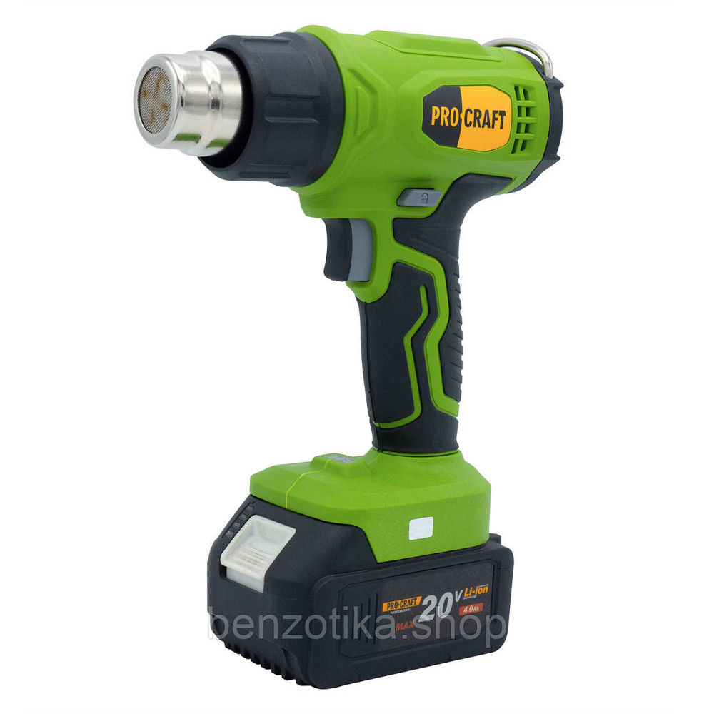 Акумуляторний фен промисловий Procraft PH24 (без акб та зп) Київ - фото 3