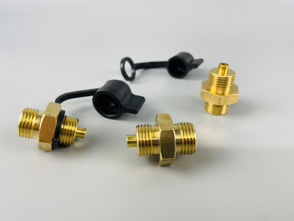 Клапан зливу конденсату М16х1.5, із захисним гумовим ковпачком (латунь) Мукачево - фото 9