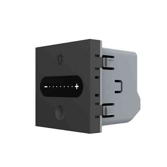 LIVOLO Розумний сенсорний димер LIVOLO, чорний, прохідний / перехресний, 2А 230В, без нейтралі, Коломия