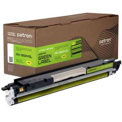 Тонер-картридж Patron HP 126A (CE312A) Green Label, yellow (PN-126AYGL) Вінниця