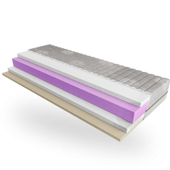 Ортопедичний матрац Belsonno Verde III/Верде III безпружинний (монолістний блок) ТМ ЕММ 180х200 Харків