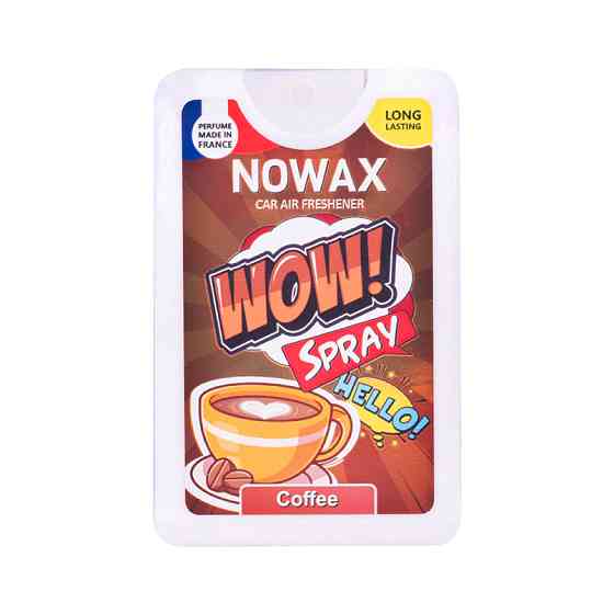 Ароматизатор повітря з розпилювачем Nowax Wow Spray 18мл Coffee Львів