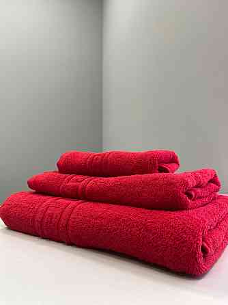 Махровое полотенце Ideal Textile Greek 33х60 см красный (56860578) Черновцы