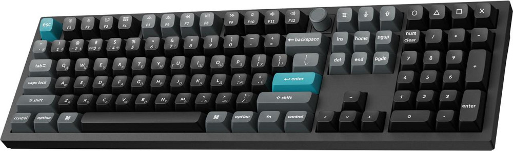 Клавіатура бездротова Keychron Q6 Ultra Keychron Red Switch Black RGB (Q6U-M1-UA) ( 29670 ) Харьков - изображение 4