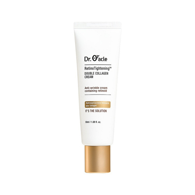 Крем для лица Retino Tightening Double Collagen Cream Dr. Oracle 50 мл Винница - изображение 1