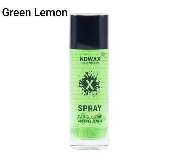 Ароматизатор спрей  Novax X Spray Green Lemon 50 мл Смела