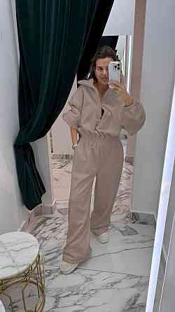 Женский теплый повседневный комбинезон из флиса Одесса