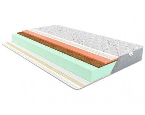 Ортопедичний матрац безпружинний Coco Roll\Коко Рол (Вакуумна упаковка) ТМ Сome-for 200х200 Харків - фото 1